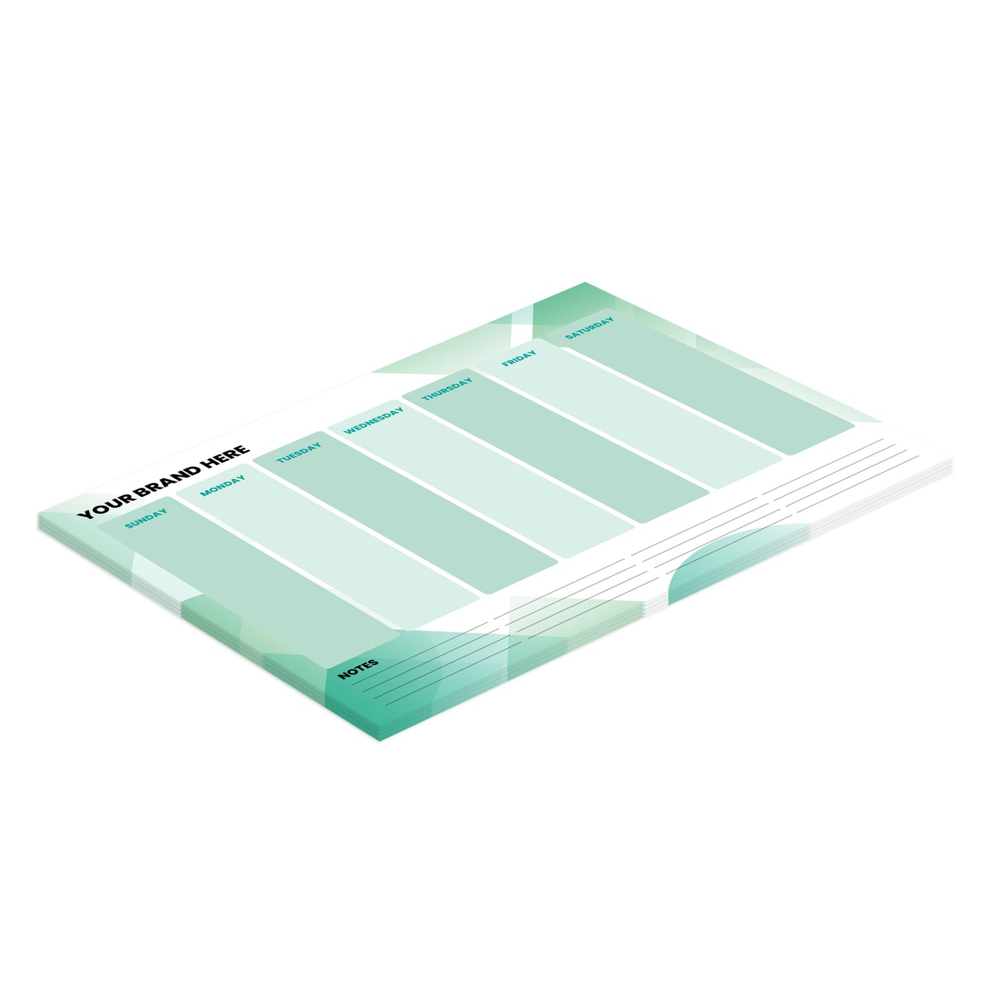 A2 Business Branded Desk Planners 25 leaves