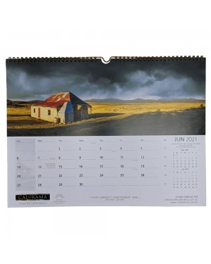 Small Australian Panoramic Wall Calendars