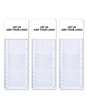 Clear Promotional Magnifying Bookmarks