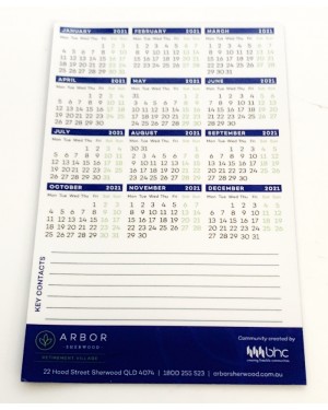 Magnetic Logo Branded Calendars